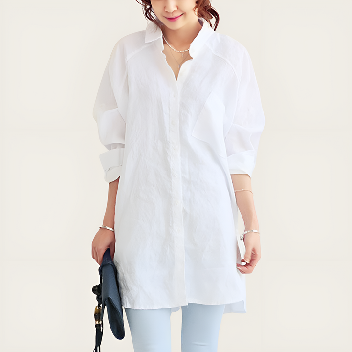 Pippa™ - Oversized Linen Shirt