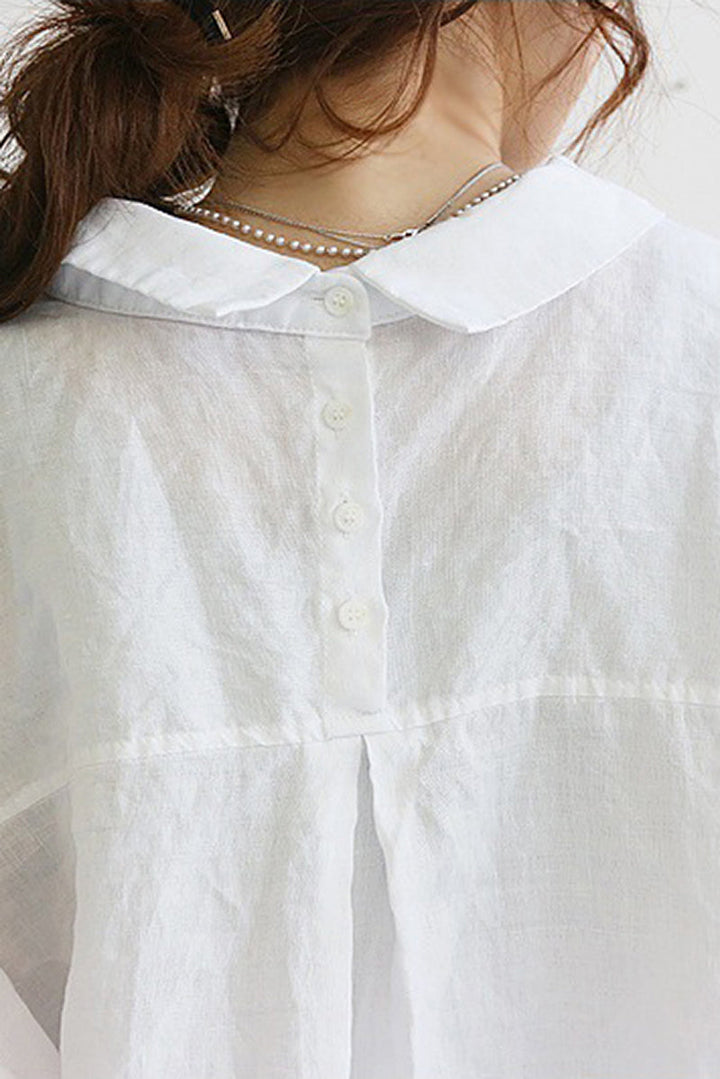 Pippa™ - Oversized Linen Shirt