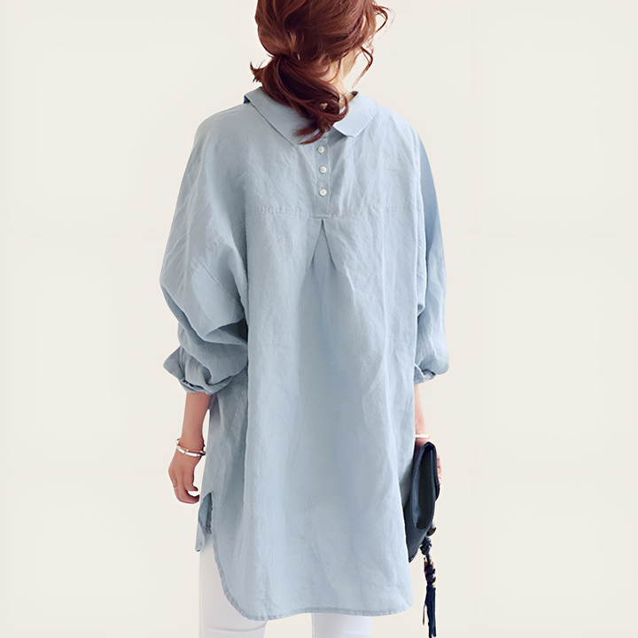 Pippa™ - Oversized Linen Shirt