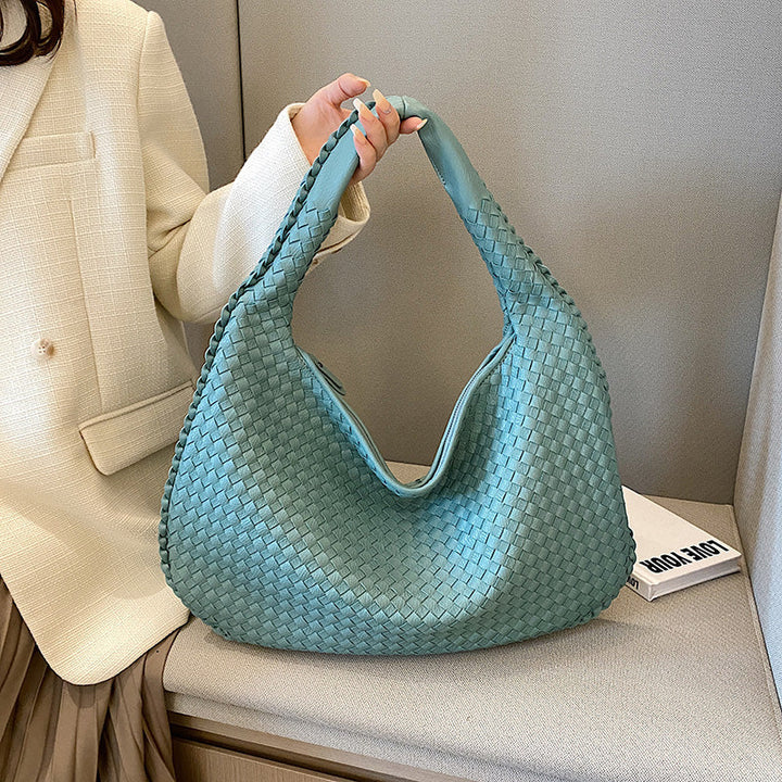 Mana - Vegan Leather Woven Bag