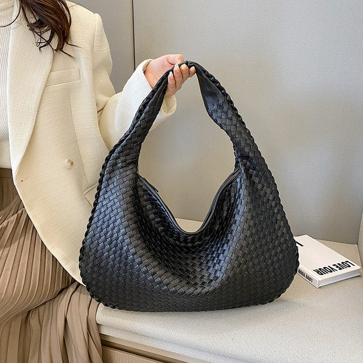 Mana - Vegan Leather Woven Bag