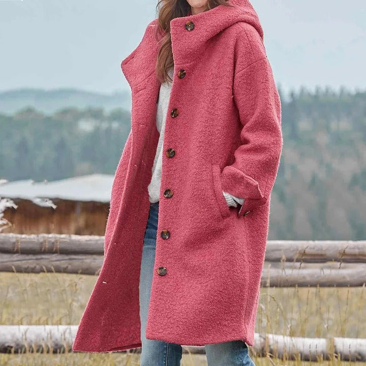 Joy™ | Stylish Warm Wool-Blend Trench Coat